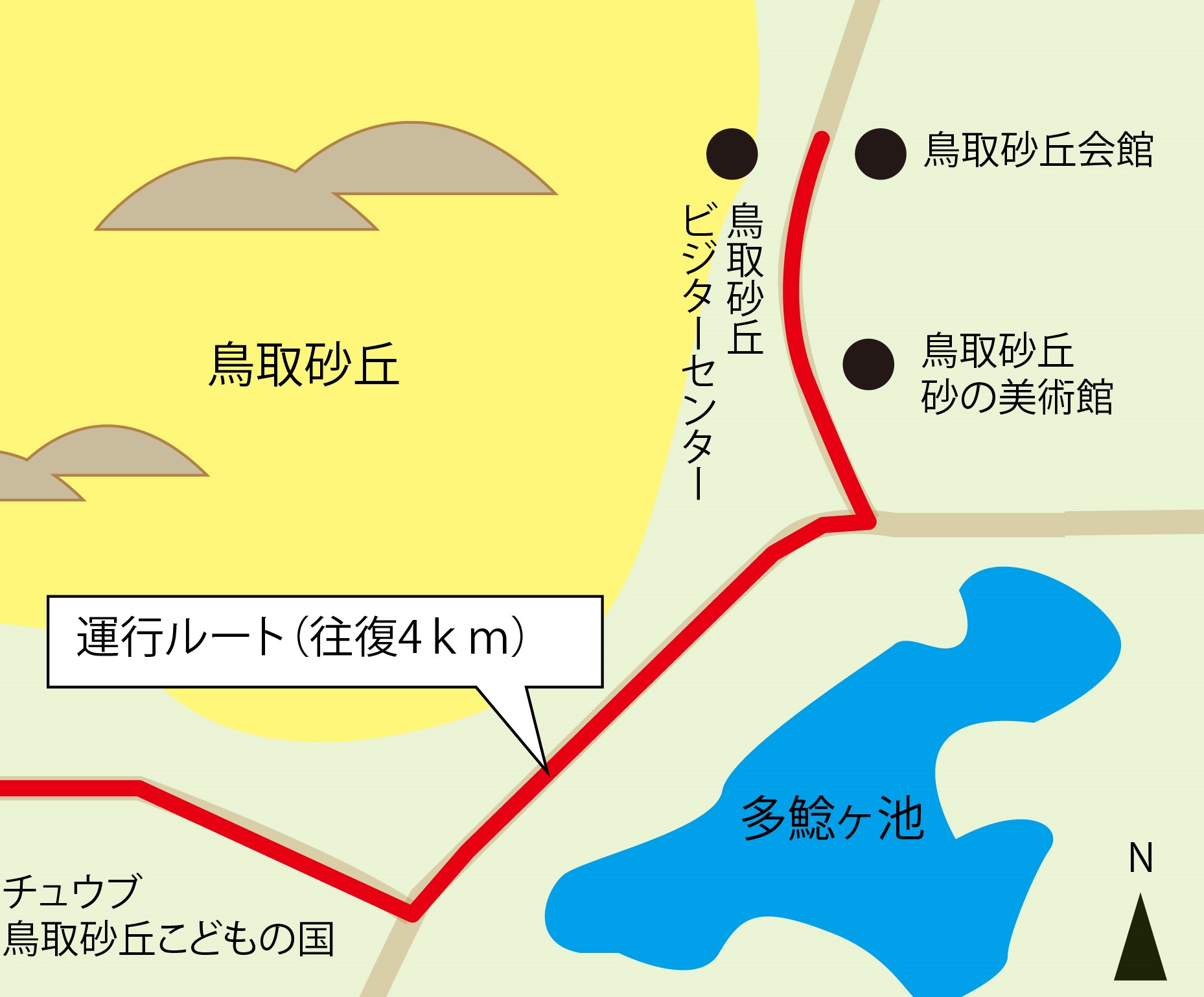 運行ルートの画像