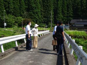 若桜町合同パトロールの様子2