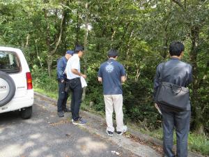 八頭町合同パトロールの様子2