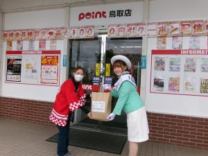 釣具のポイント鳥取店での様子
