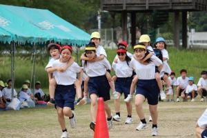 縦割り班での運動会