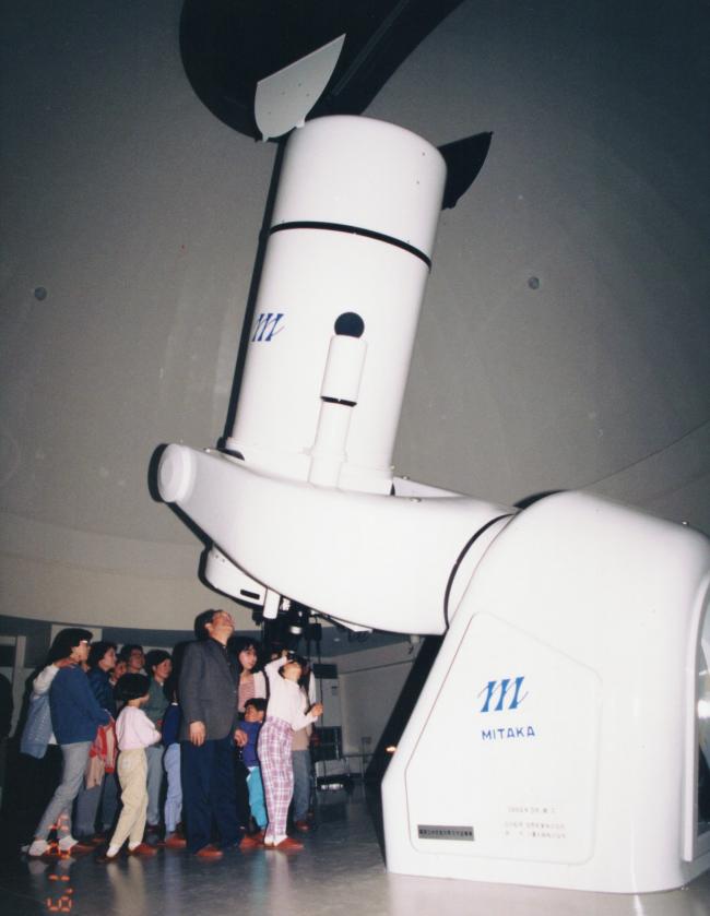 大型望遠鏡での観察会1