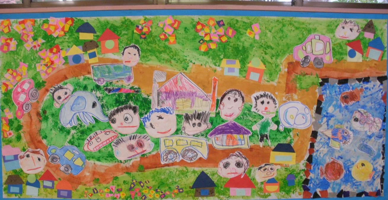 若草学園壁画 若草学園壁画