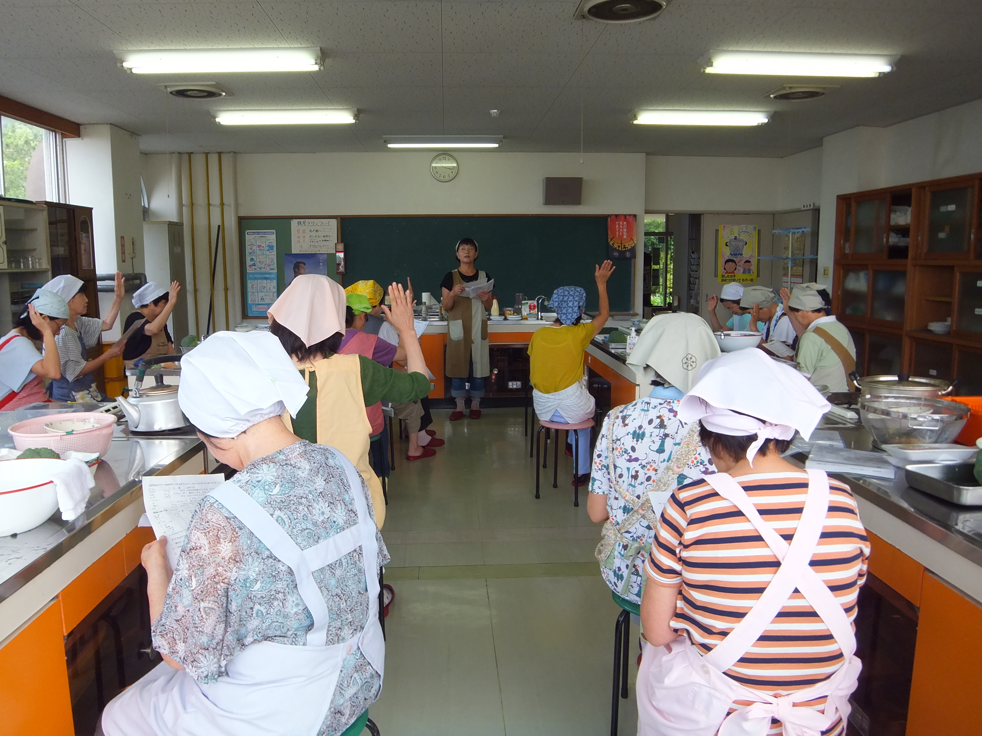 伝達講習会 写真 各地区公民館での伝達講習会の様子の画像