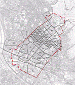中心市街地区域図の画像