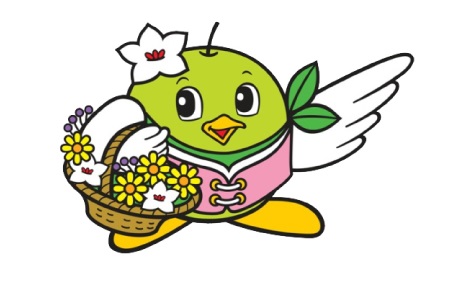 「水と緑のオアシス とっとり2013」マスコットキャラクター花トリピーの画像
