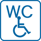車イス対応トイレの画像1