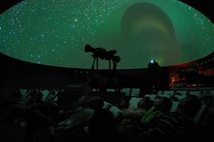 プラネタリウムの様子