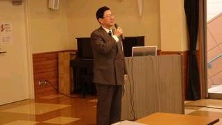 鳥取市長あいさつの様子