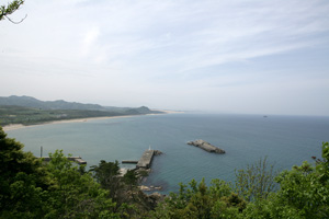 休憩舎からの風景