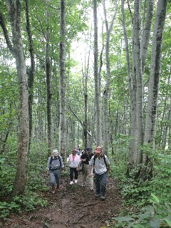 表紙写真：扇の山山開き（2009年7月4日）