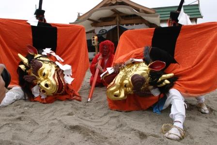 但馬の麒麟獅子舞（新温泉町　宇都野神社）