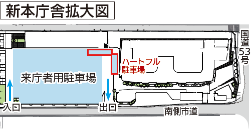 新庁舎拡大図