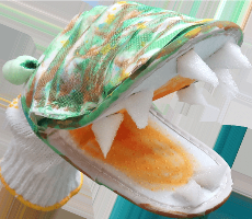 わらべ館_恐竜パクパク