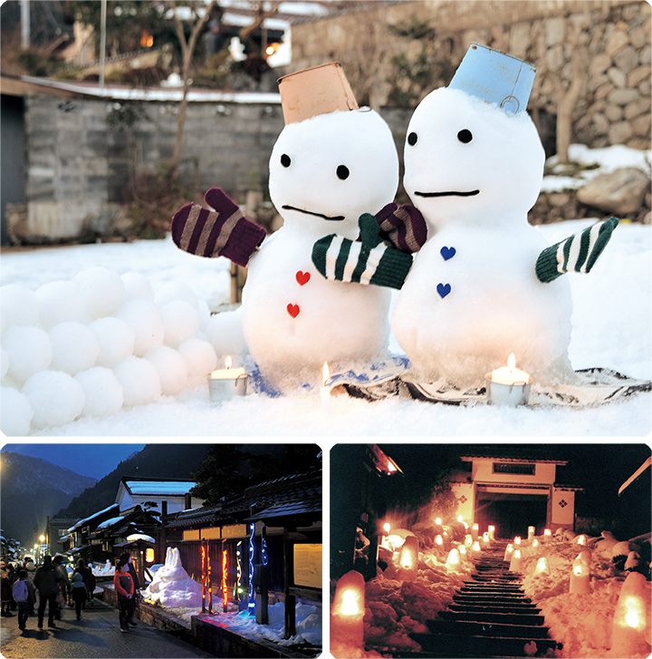 智頭宿雪まつり 写真